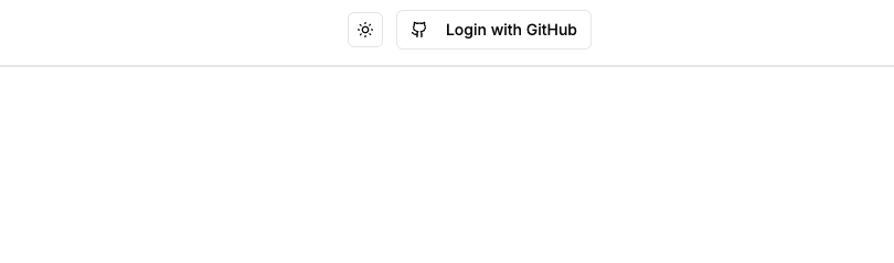 GitHub login