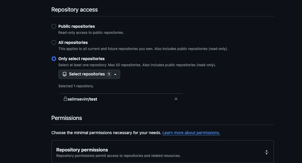 Creating a Github token for SFMC access Part 2